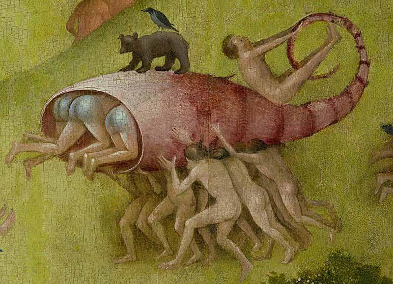 Hieronymus Bosch The Garden of Earthly Delights, central panel
